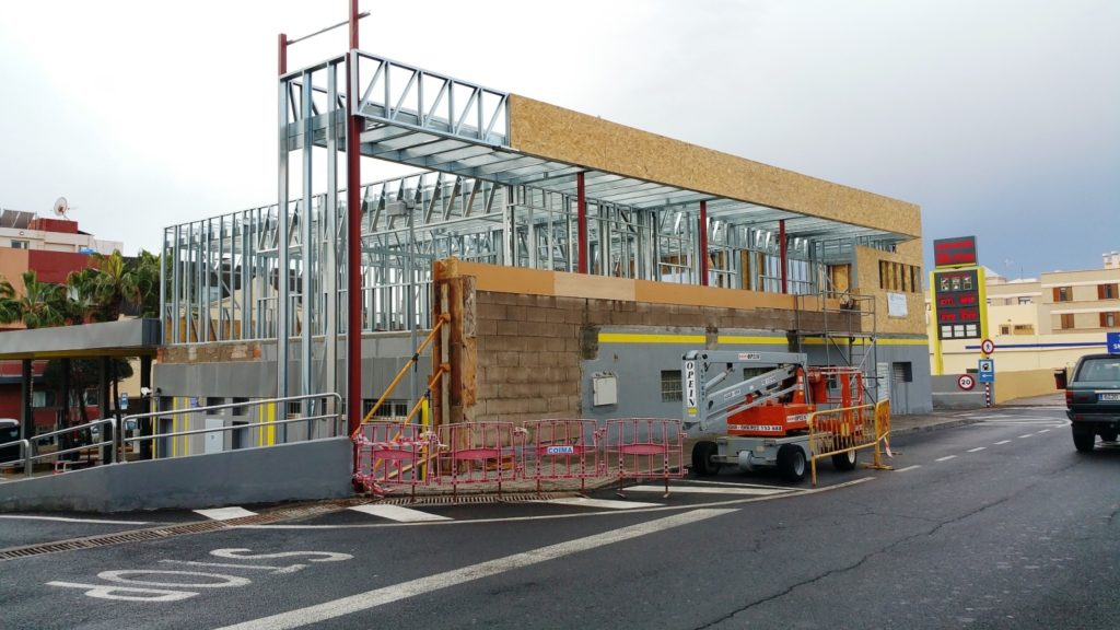 Rigidización de la estructura mediante tableros estructurales de OSB/3