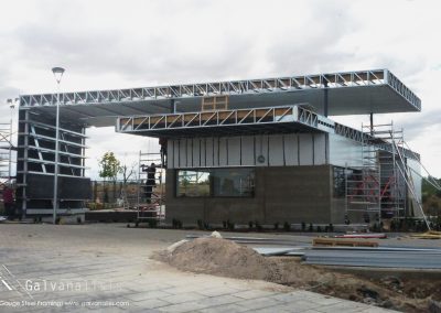 Pabellón de acceso a instalaciones deportivas, Getafe